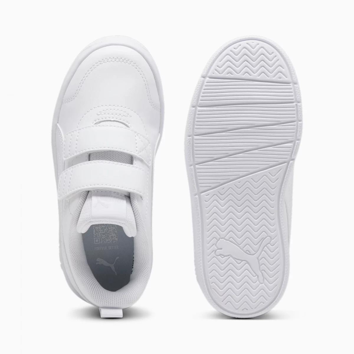 Кеди дитячі Courtflex V3 V PS 39764202 Puma 1,5K (34) Білий — фото 6