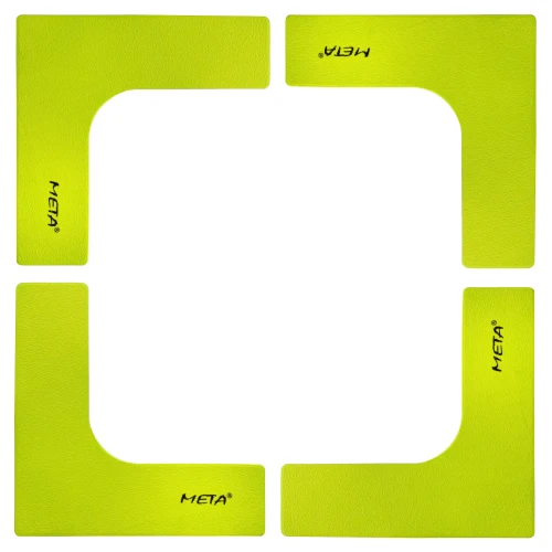 Набір плоских кутових фішок-маркерів Meta Flat Corner Marker Set of 4 — фото 2
