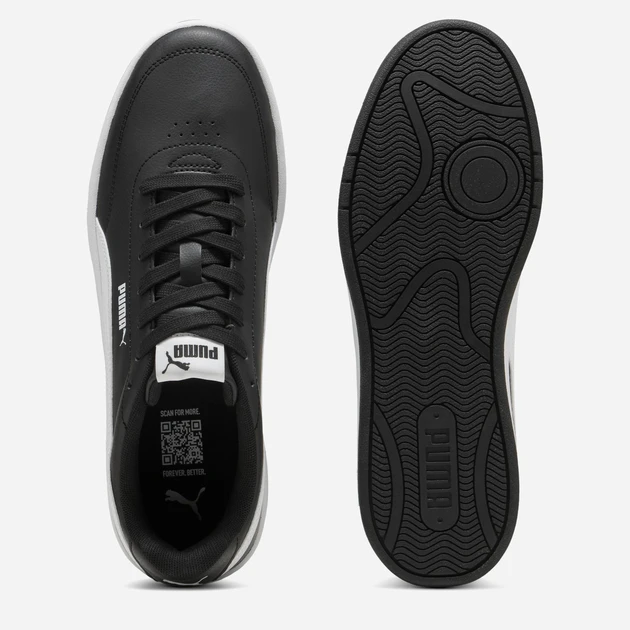 Кросівки Unisex Court Classic Clean 40222314 Puma 10 (44,5) Чорний — фото 5
