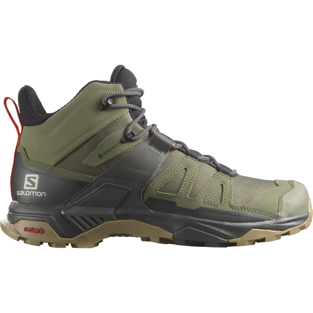 Черевики чоловічі Salomon X Ultra Mid 4 Gtx Olive (417398) — фото 1