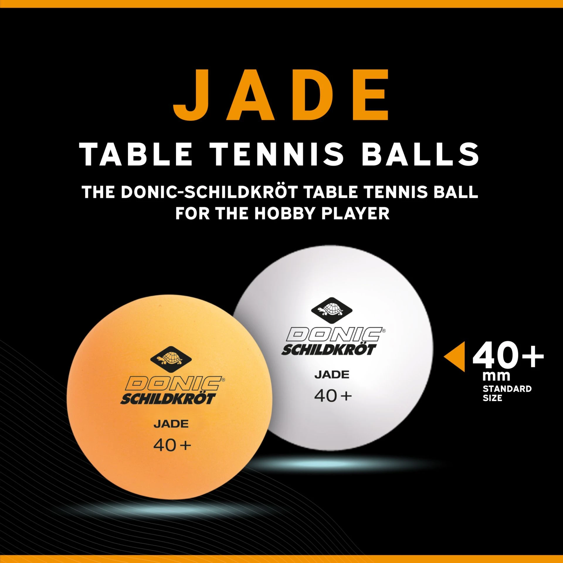 М'ячі Donic Jade ball 40+ 6 шт — фото 5