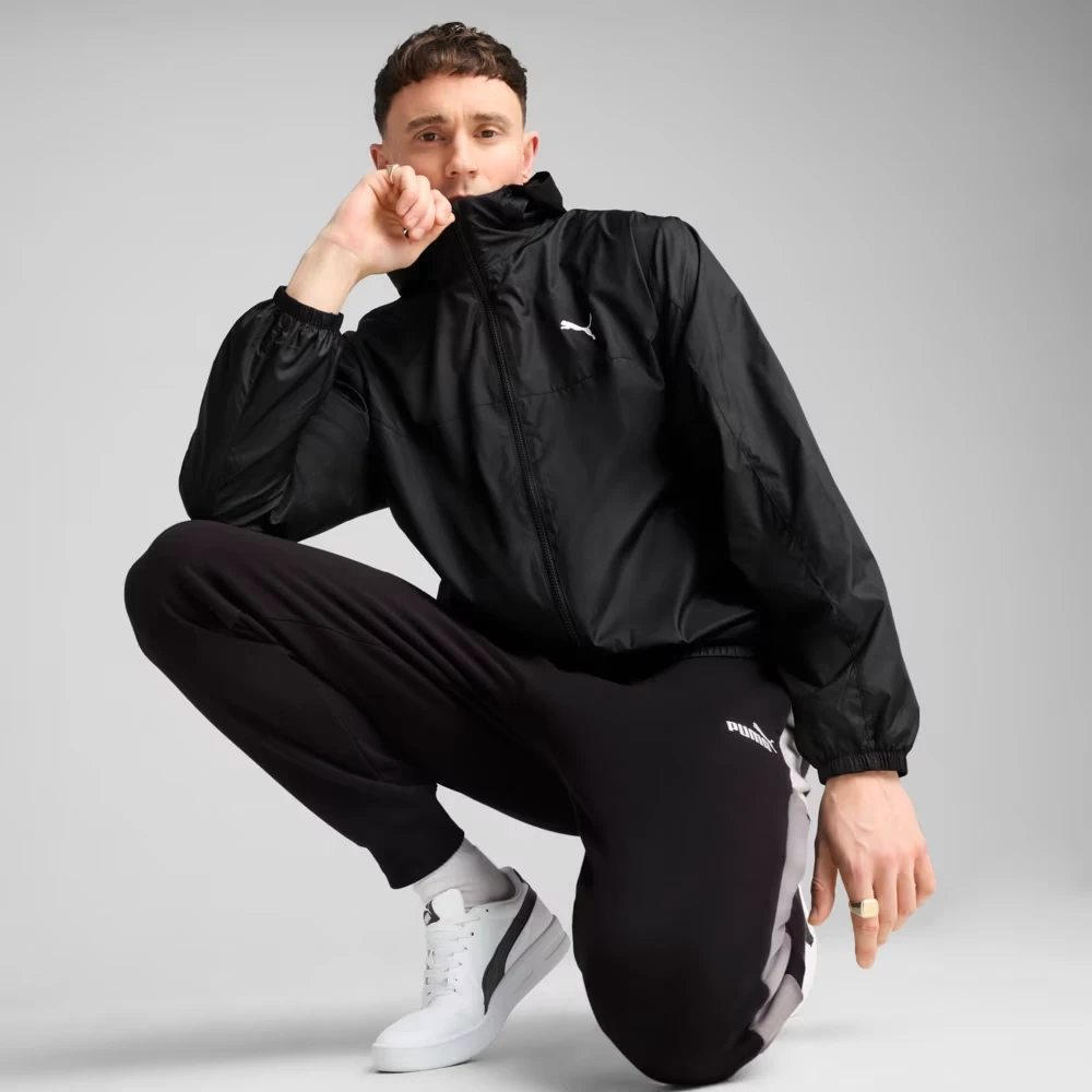Вітрівка Ess Regular Windbreaker 68462501 Puma L Чорний — фото 1