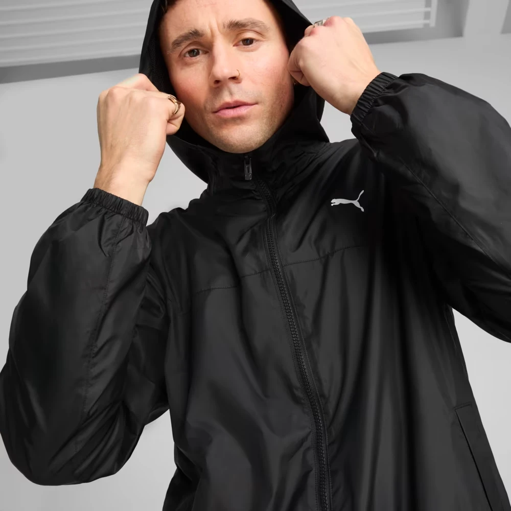 Вітрівка Ess Regular Windbreaker 68462501 Puma L Чорний — фото 5