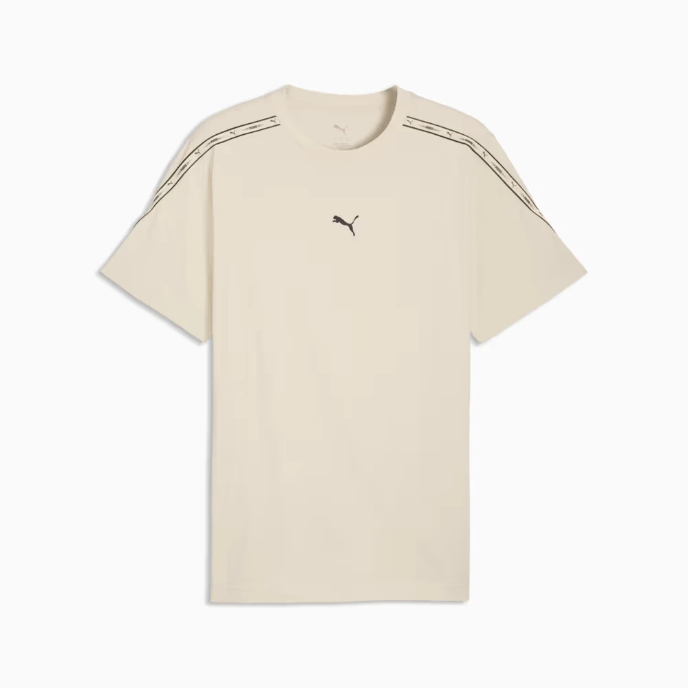 Футболка ESS TAPE Tee 69169387 Puma L Бежевий — фото 5