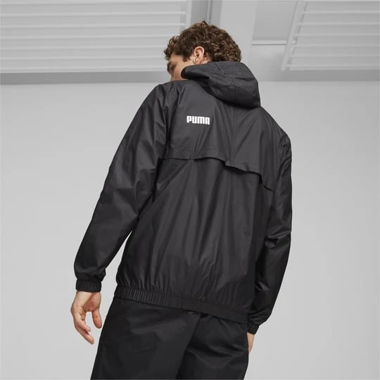 Вітрівка ESS Solid Windbreaker 84748452 Puma XS Чорний — фото 4
