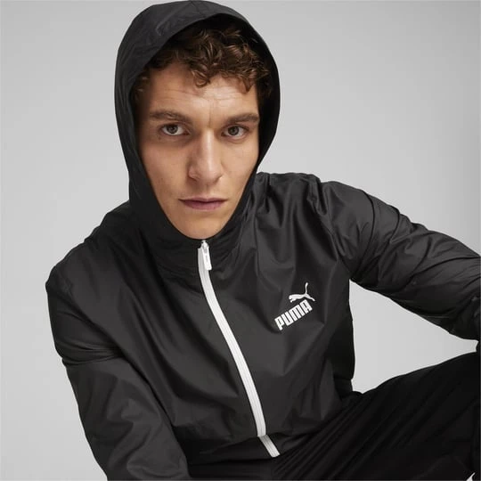 Вітрівка ESS Solid Windbreaker 84748452 Puma XS Чорний — фото 5