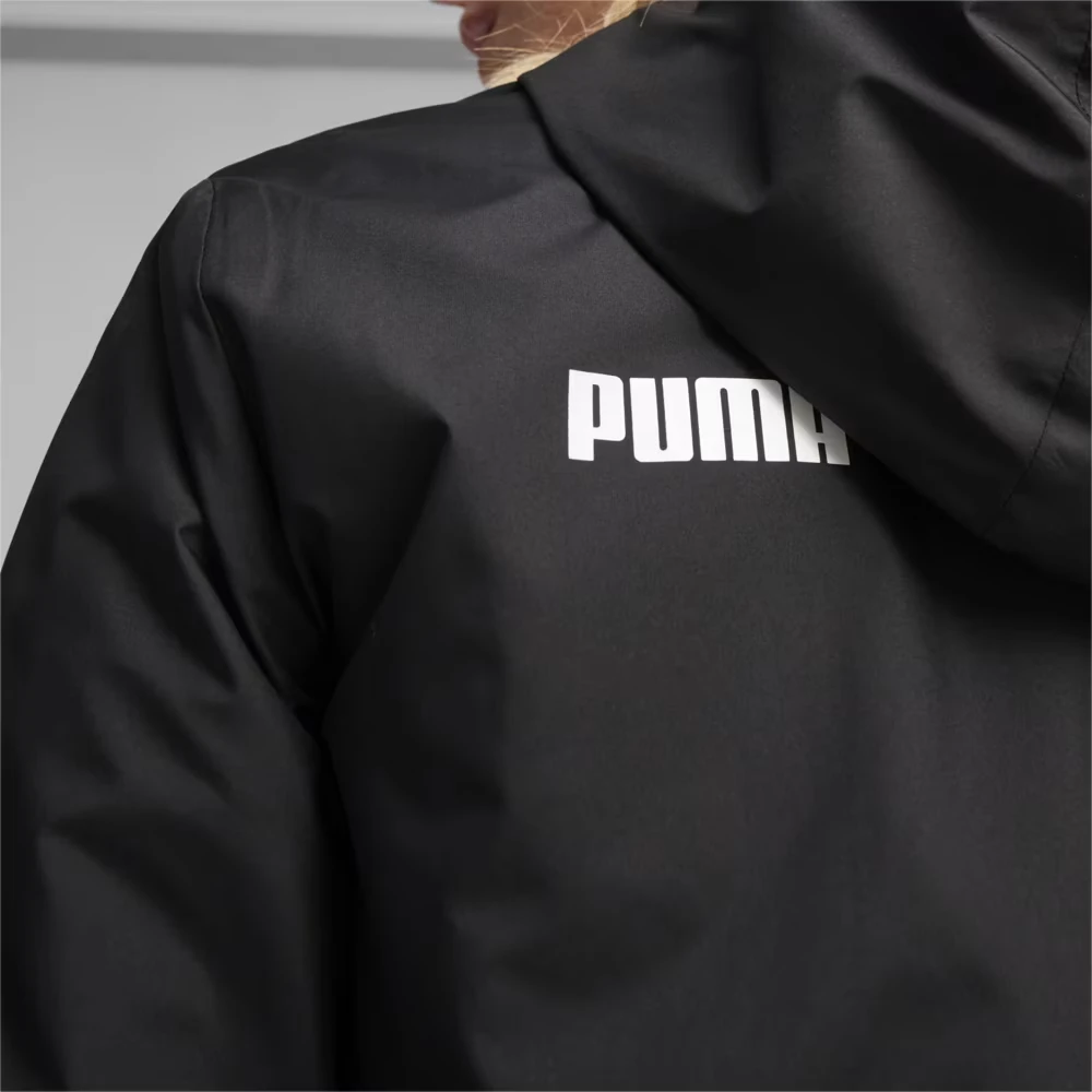 Вітрівка з капюшоном ESS Solid Windbreaker 84749452 Puma M Чорний — фото 6