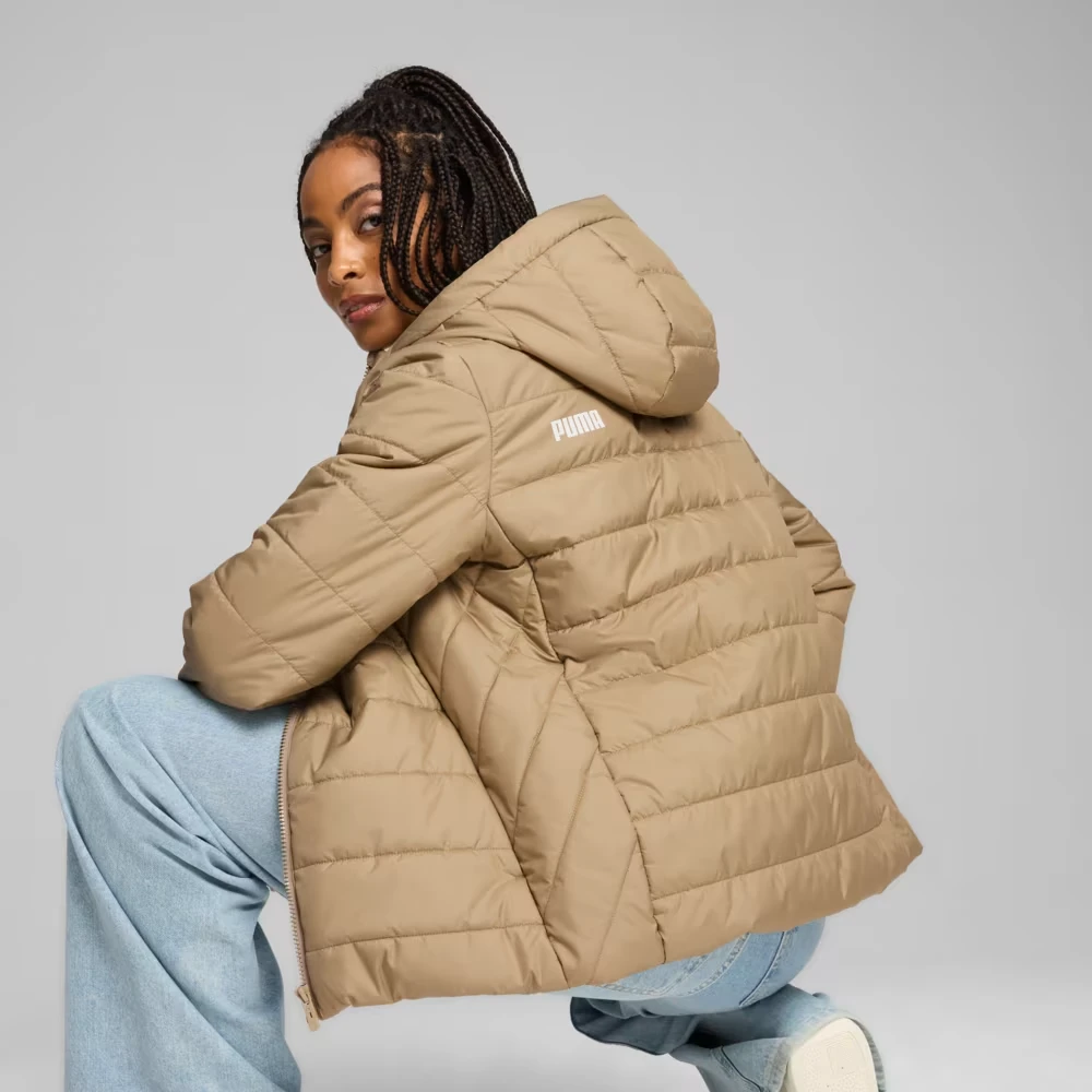 Куртка ESS Padded Jacket 84894067 Puma XS Бежевий — фото 1