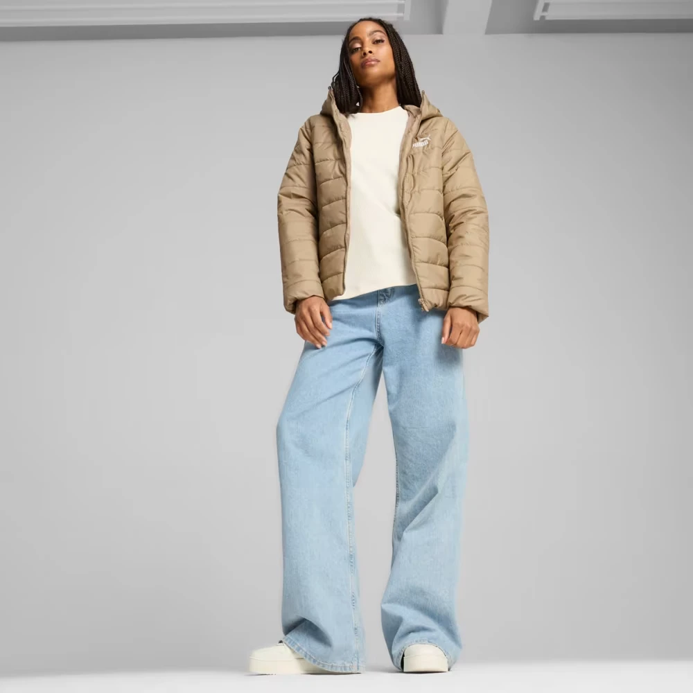 Куртка ESS Padded Jacket 84894067 Puma XS Бежевий — фото 5