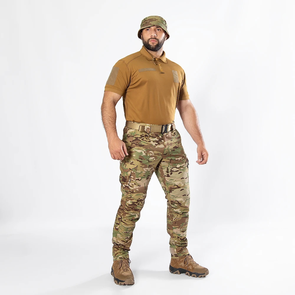 Поло Camotec Army ID 2.0 CoolPass Pique LT — фото 1