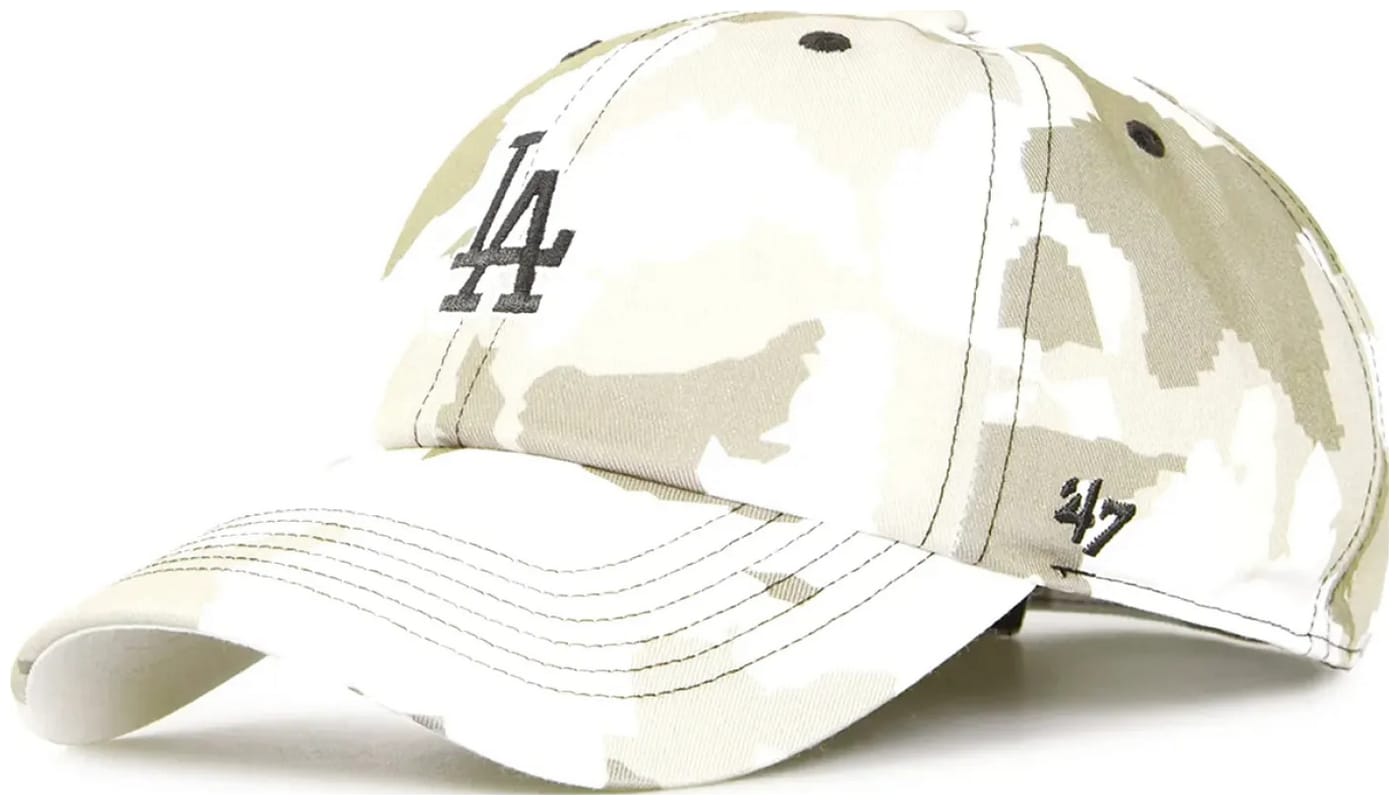Кепка 47 Brand Los Angeles Dodgers Digital St (DGTCU12PTS-GY) — фото 1