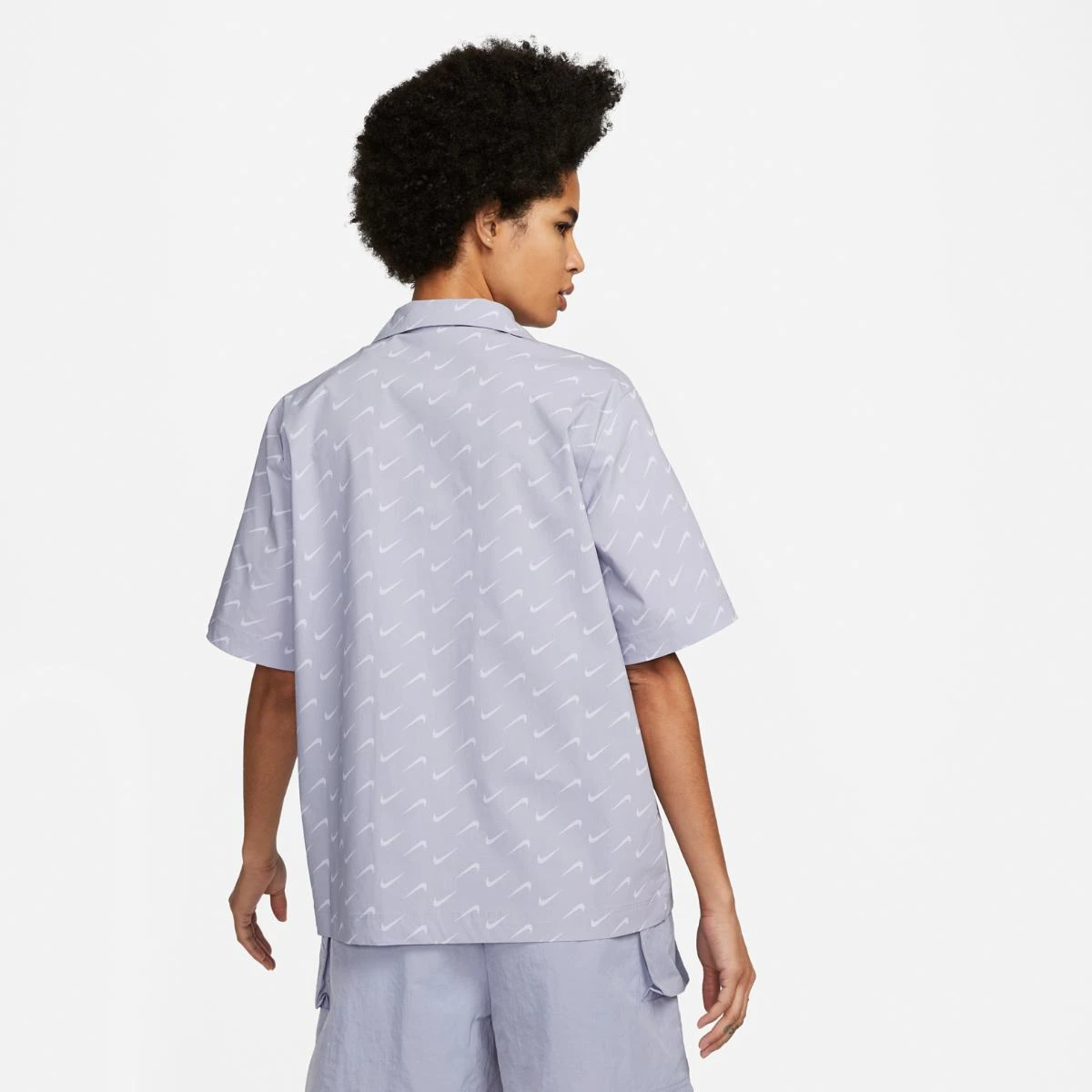 Жіноча сорочка Nike W Nsw Evrdy Mod Wvn Ss Top DV7930-519, L — фото 7