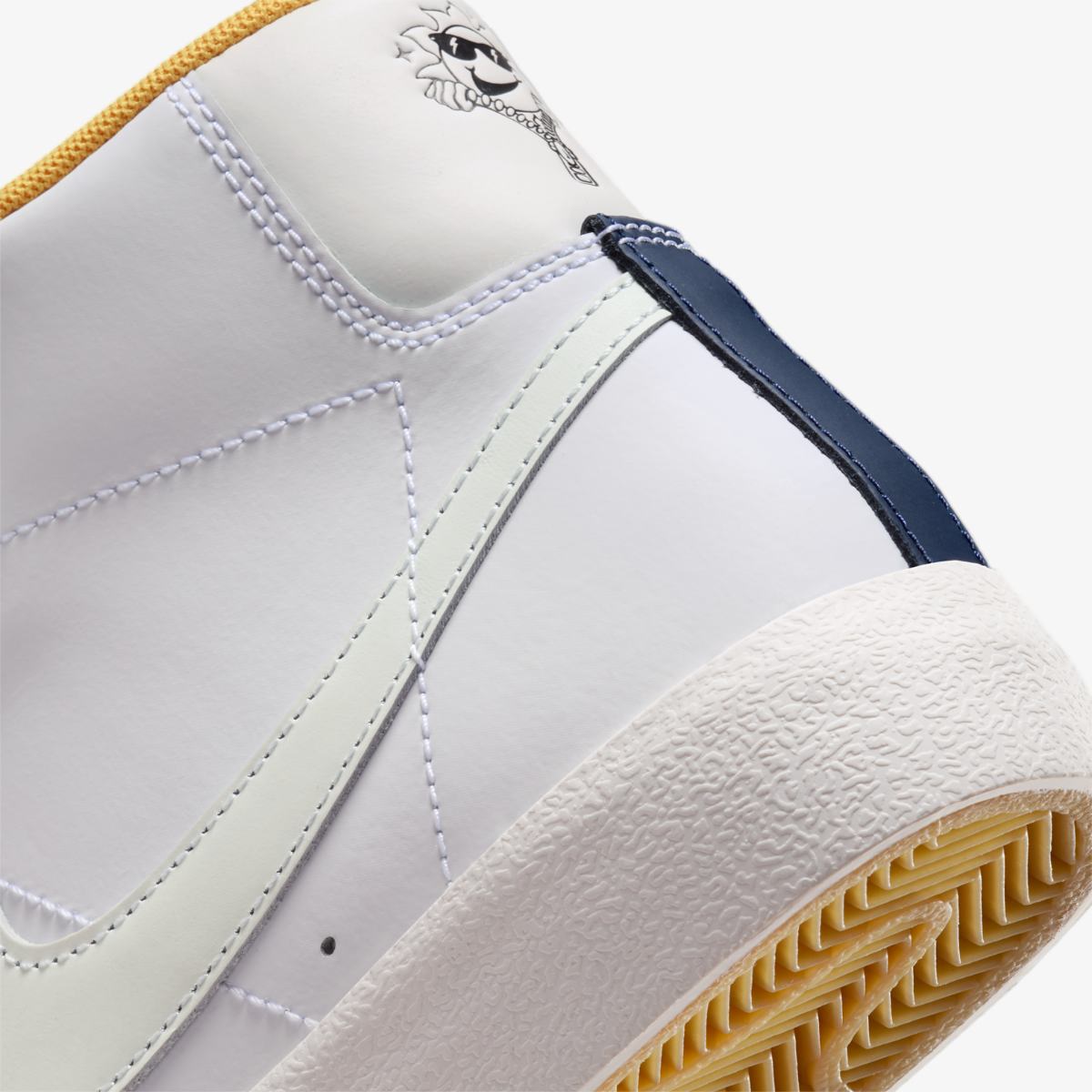 Підліткові кросівки Nike Blazer Mid 77 Bg FN6966-100, 37.5 — фото 9