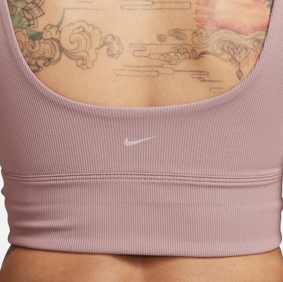 Топ жіночий NIKE W ALATE SOLO RIB BRA FQ0410-208, M — фото 5