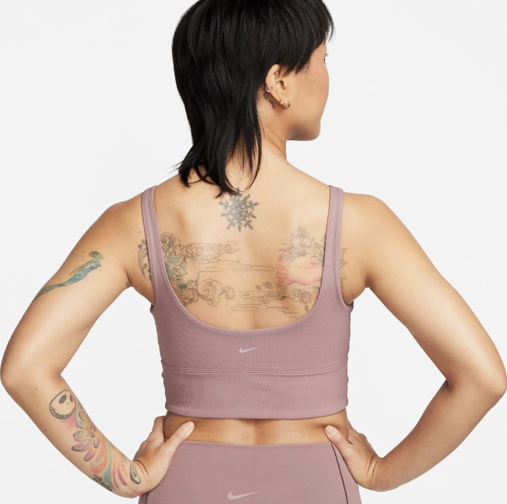 Топ жіночий NIKE W ALATE SOLO RIB BRA FQ0410-208, M — фото 9