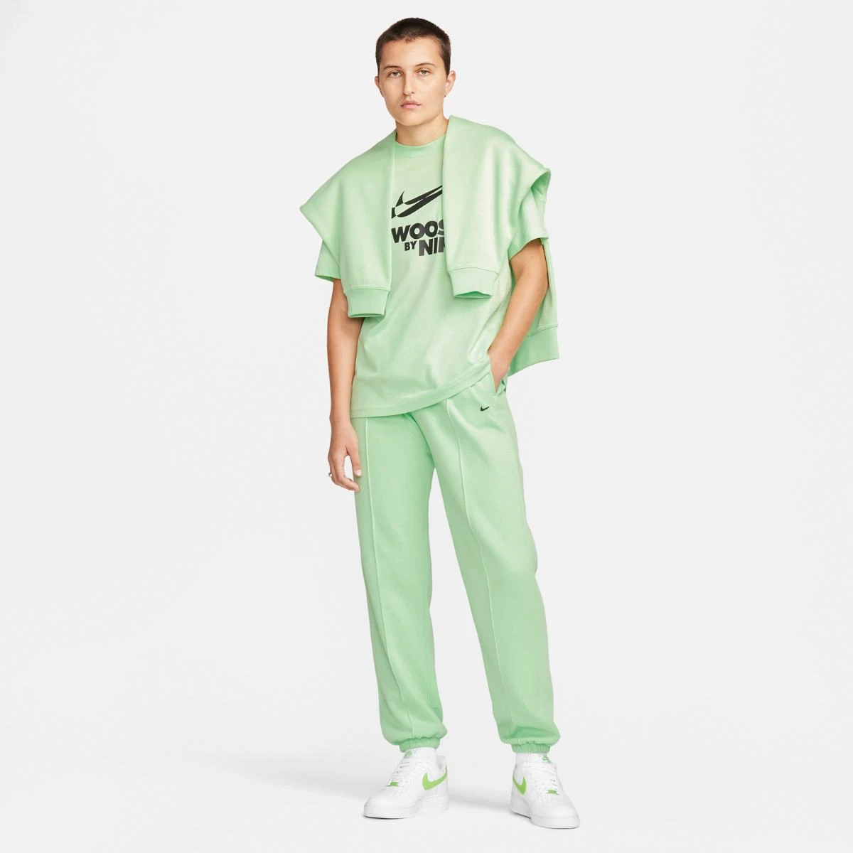 Жіночі штани Nike W Nsw Flc Pant Gls FZ4632-376, L — фото 16