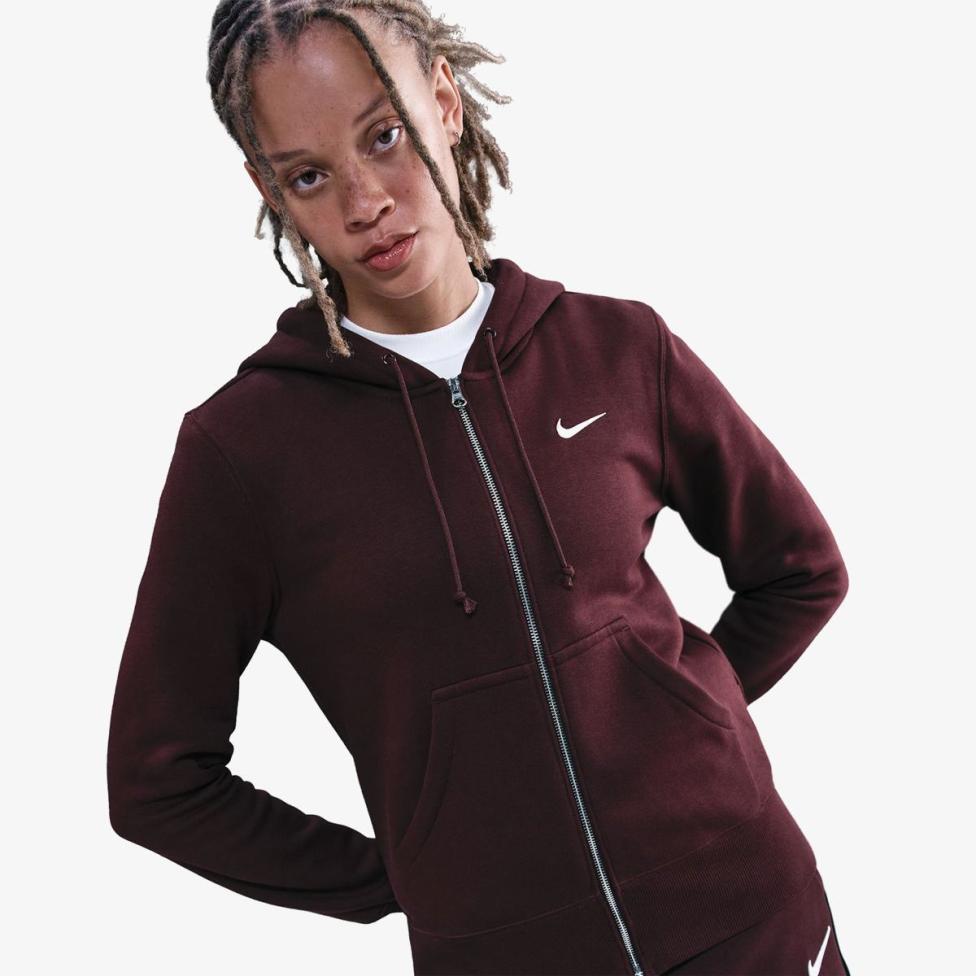 Жіноча толстовка NIKE W NSW PHNX FLC STD FZ HDY HJ0995-652, M — фото 2