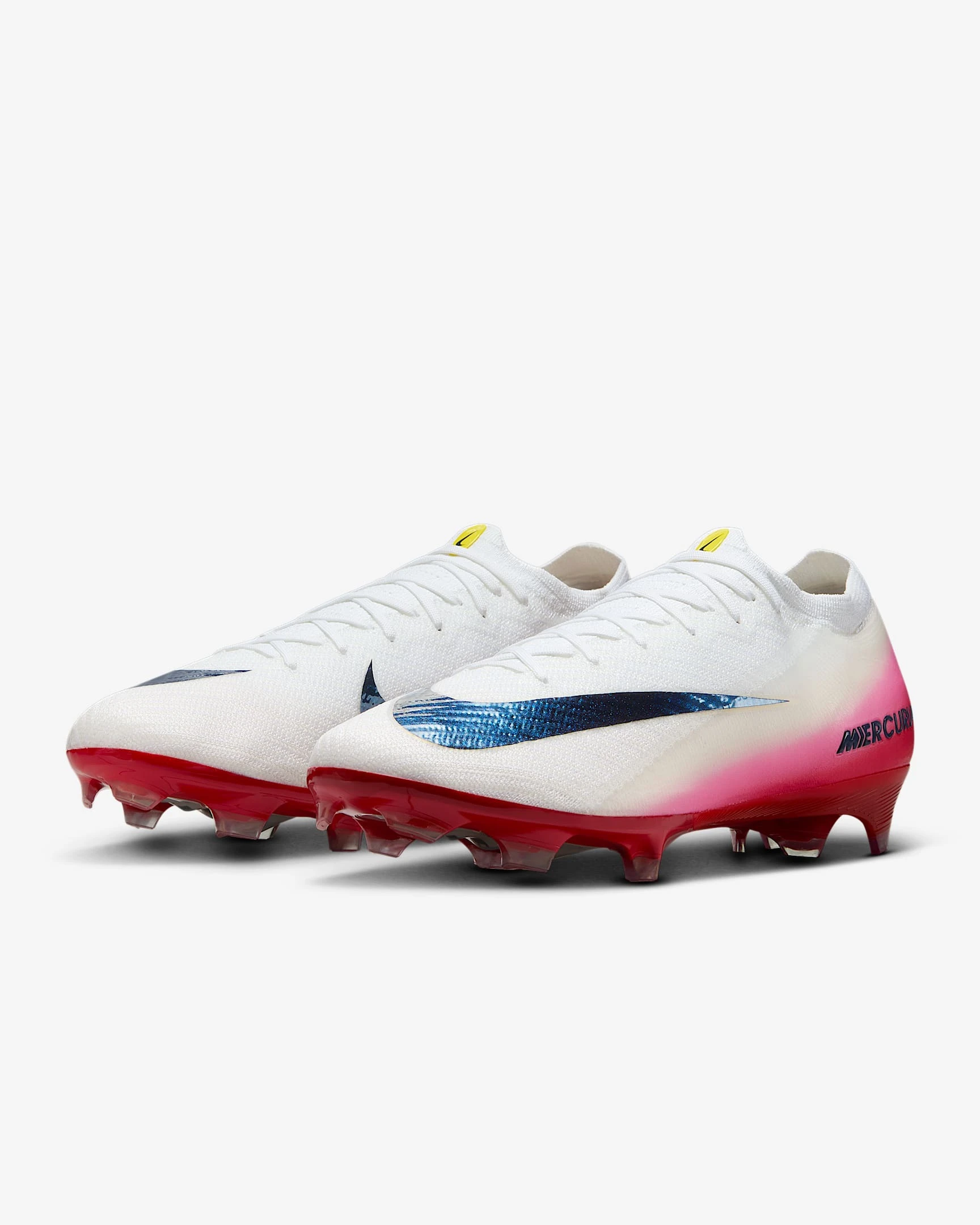 Бутси унісекс Nike Zoom Vapor 16 Elite Fg Lv8 White/Red (HJ7325-600) — фото 1