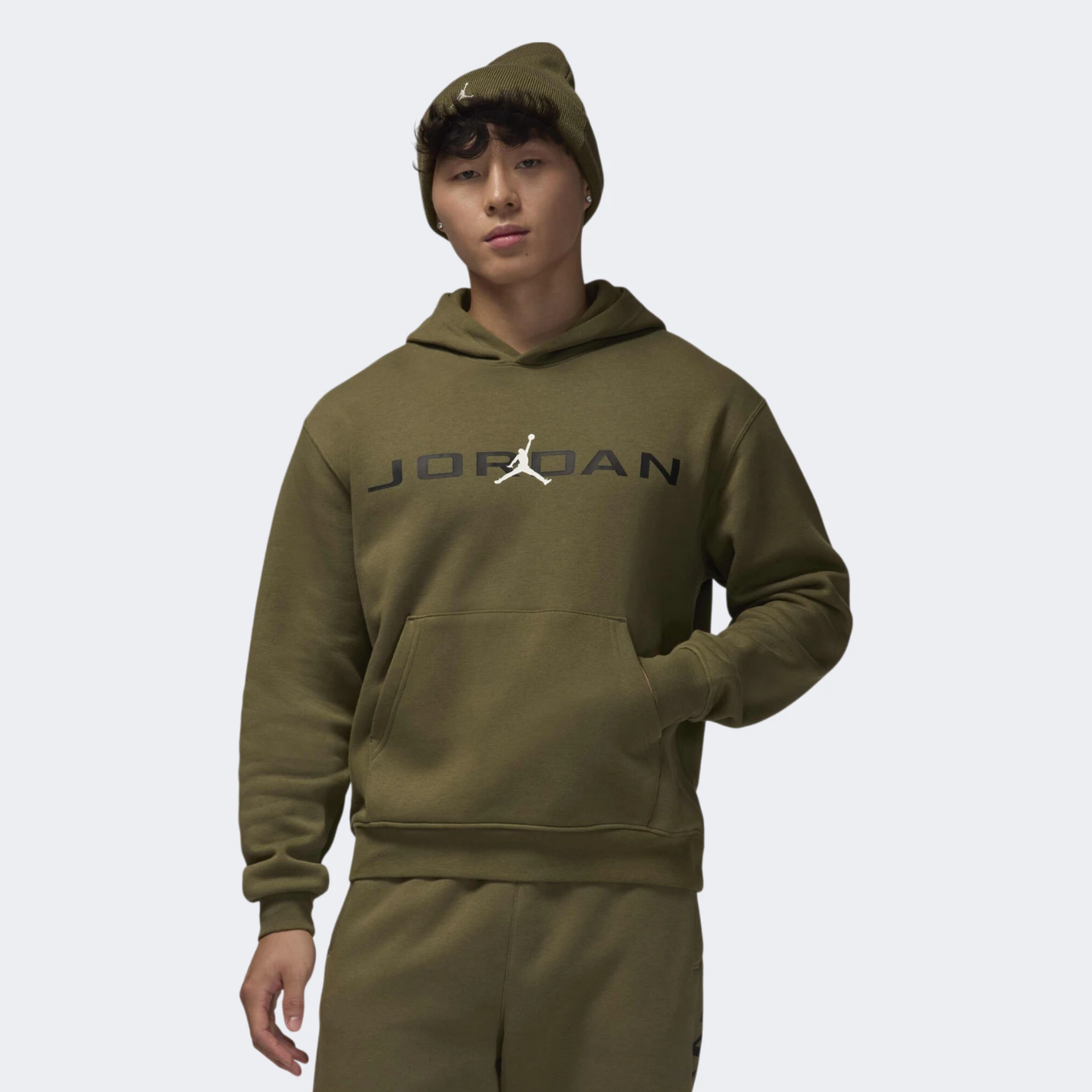 Кофта чоловіча Jordan M J ESS JD AIR STRCH FLC HDY HQ4643-222, M — фото 2