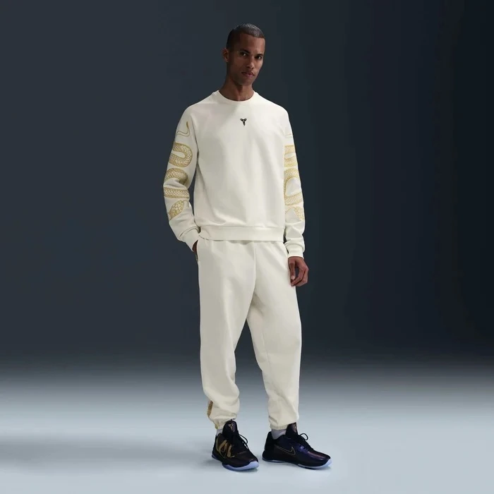 Толстовка чоловіча NIKE KOBE U NK THERMA-FIT BASKETBALL CREW LNY HQ4697-133, 2XL — фото 5