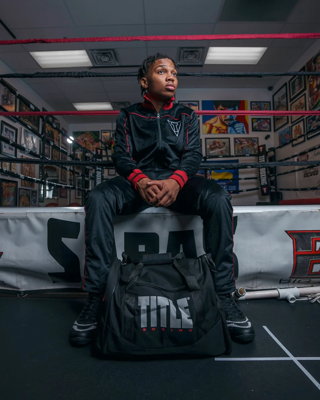 Спортивна сумка TITLE Boxing Individual Sport Bag Black — фото 10