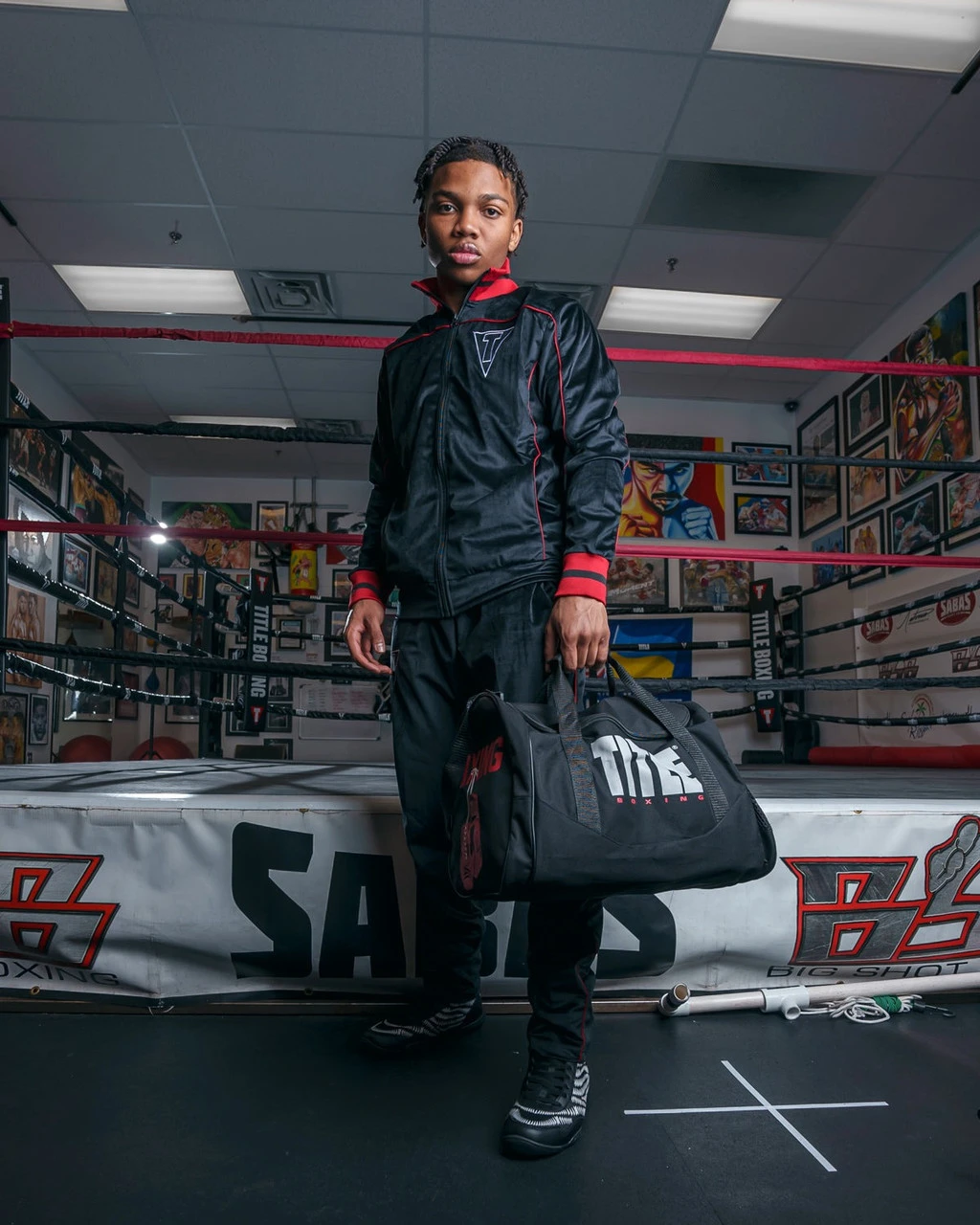 Спортивна сумка TITLE Boxing Individual Sport Bag Black — фото 11