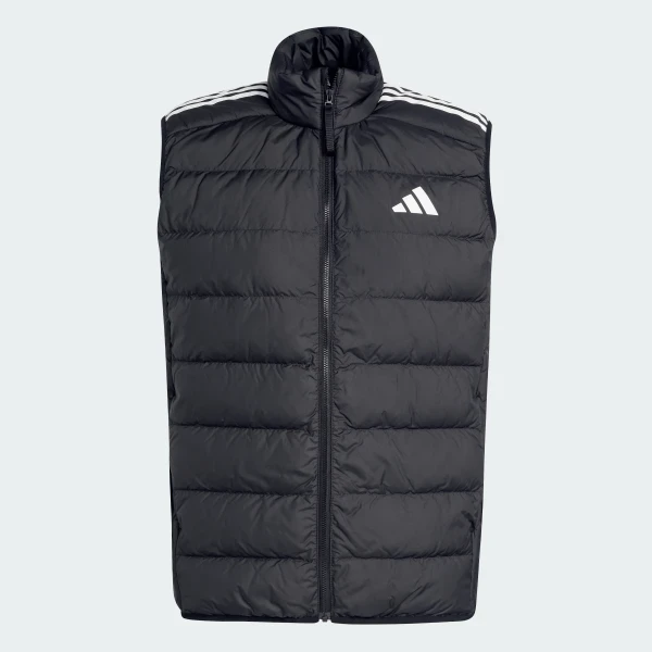 Жилетка чоловіча Adidas Essentials 3-Stripes Light Black (JJ1203) — фото 6