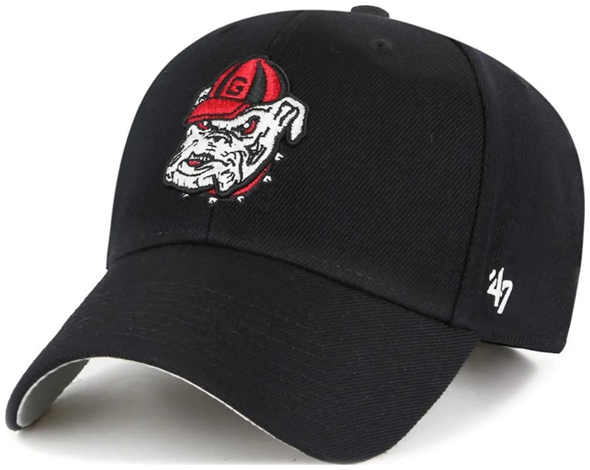 Кепка 47 Brand Georgia Bulldogs (MVP1099WBV-BK) — фото 1