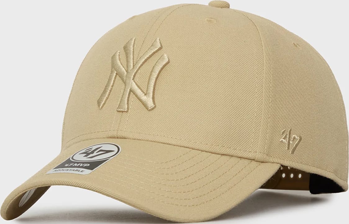 Кепка 47 Brand 47 Brand New York Yankees Beige (MVPSP17WBP-KHQ) — фото 1