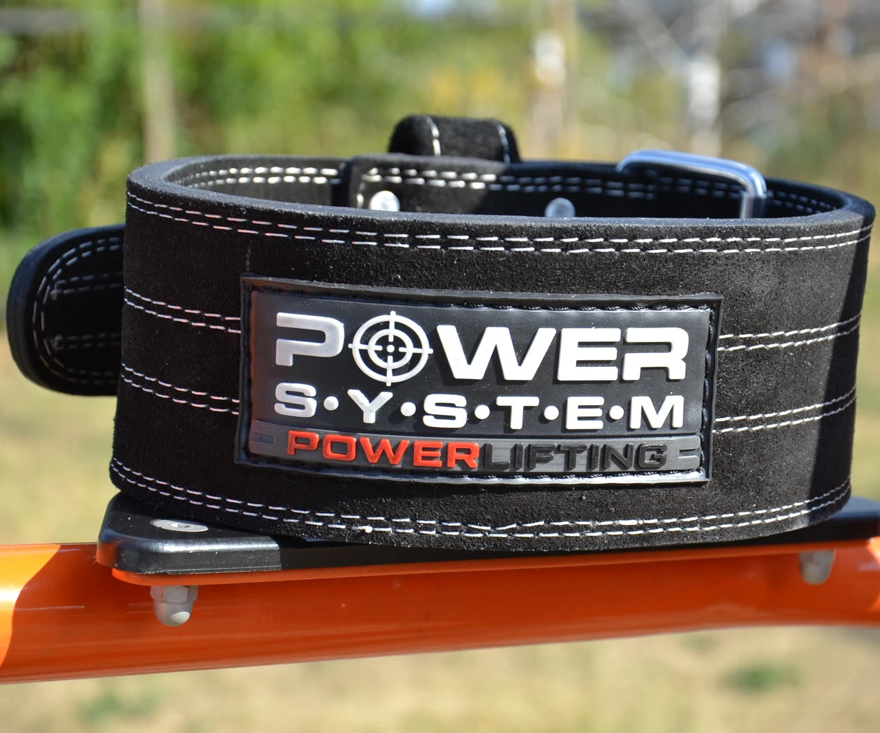 Пояс для пауерліфтингу Power System PS-3800  PowerLifting шкіряний Black XL — фото 9