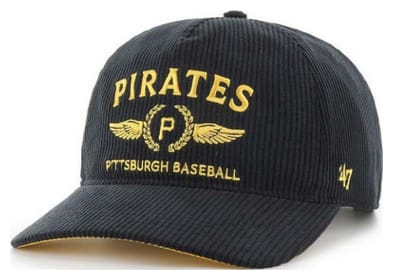 Кепка 47 Brand Pittsburgh Pirates Sky High (SKYLC20EWP-BK) — фото 1