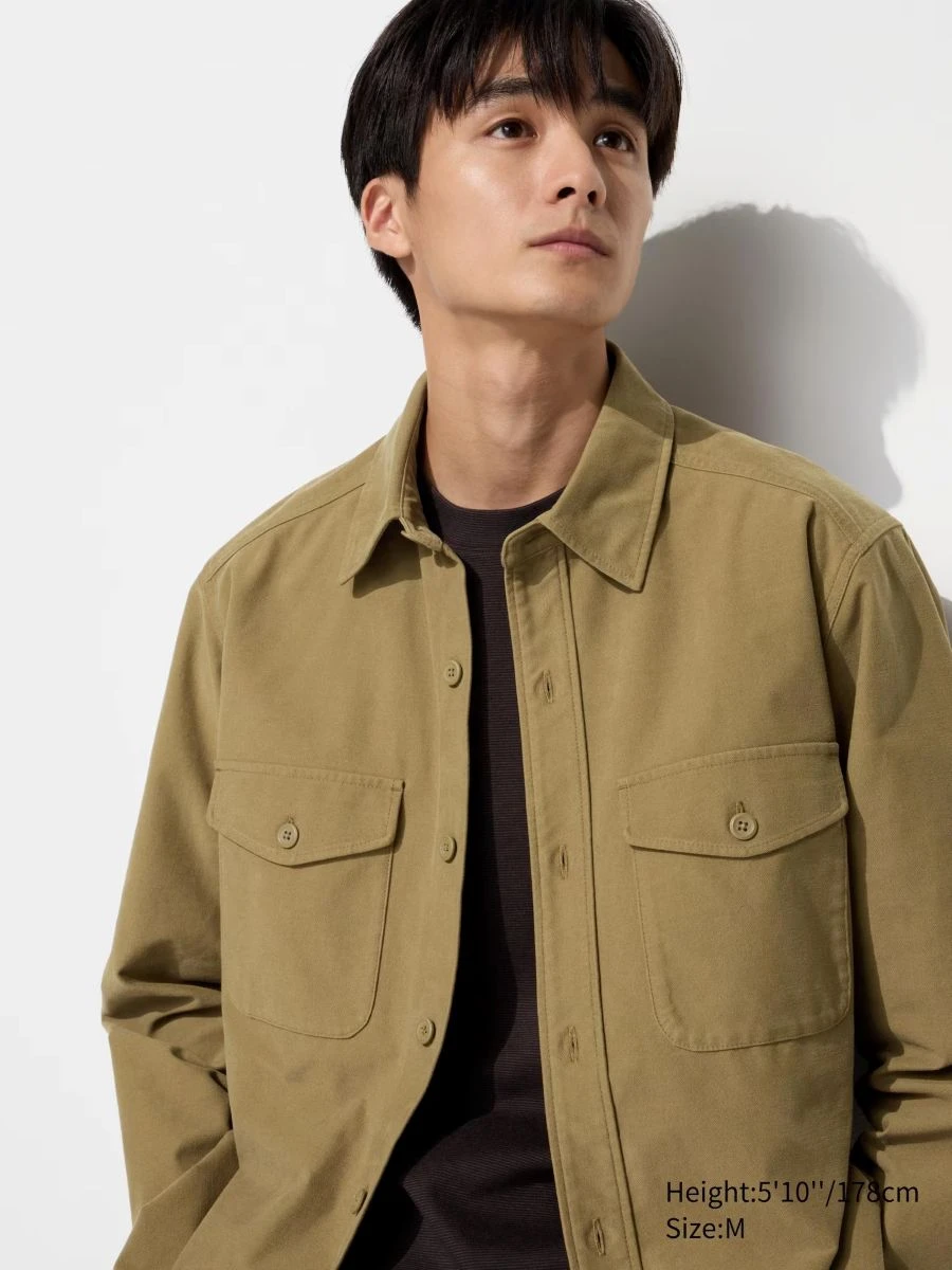 Куртка-сорочка UNIQLO на гудзиках 1159829617 — фото 3