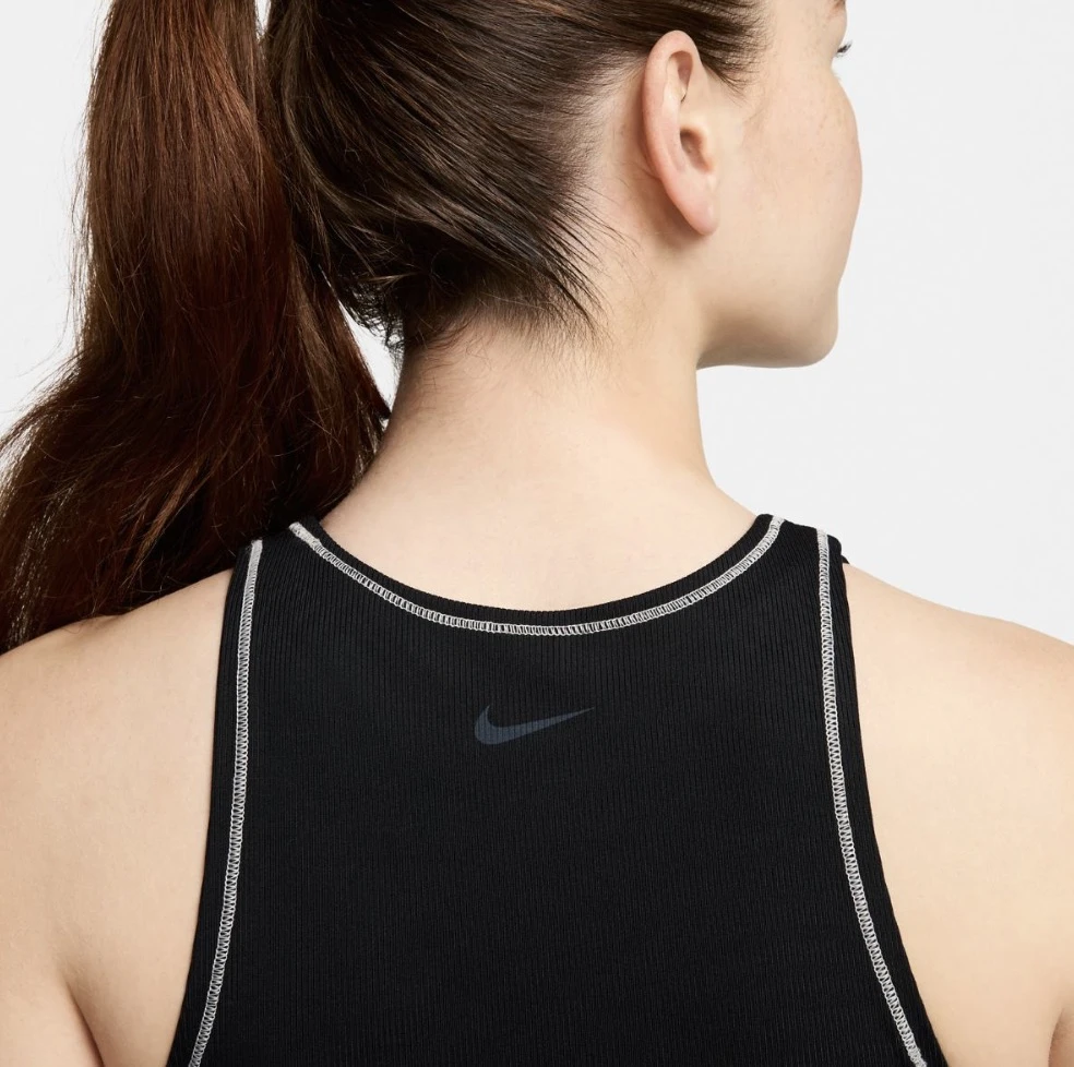 Майка жіноча NIKE W ONE FITTED Dri-FIT RIB TANK NV FN3077-010, XS — фото 4
