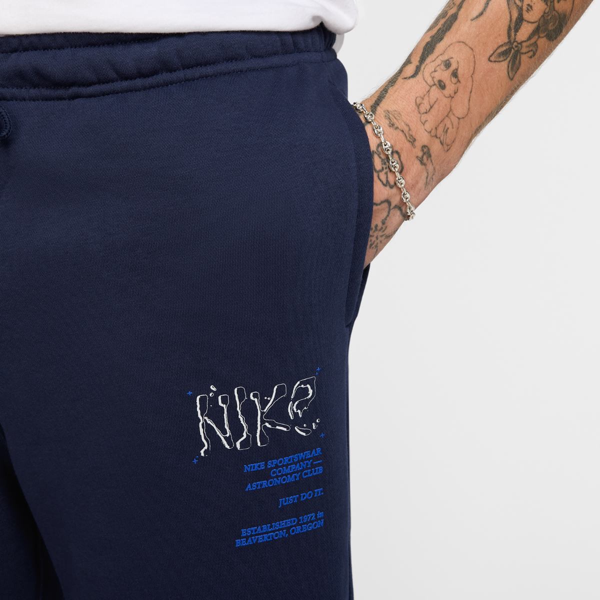 Штани чоловічі NIKE M NK CLUB FT JGGR MOON GFX HJ2512-451, 2XL — фото 6