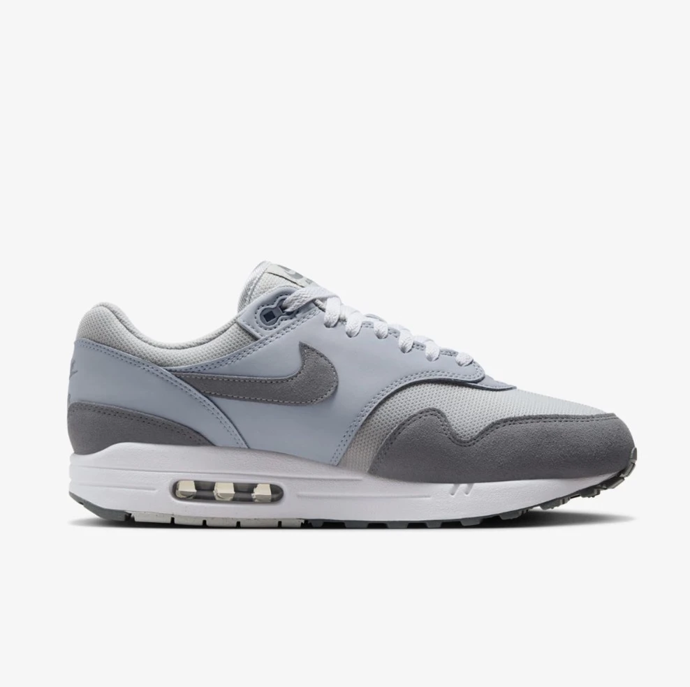 Кросівки чоловічі Nike Air Max 1 Grey HM9936-001, 46 — фото 2
