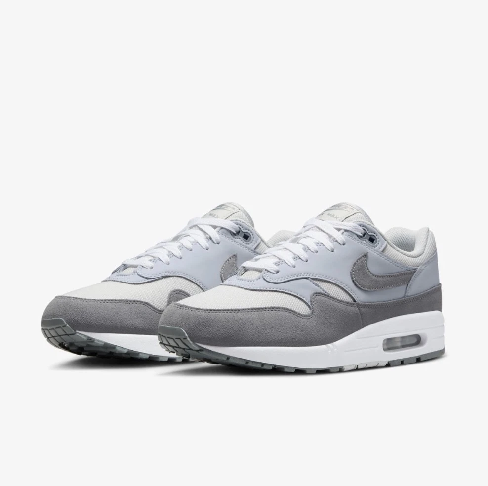 Кросівки чоловічі Nike Air Max 1 Grey HM9936-001, 46 — фото 6