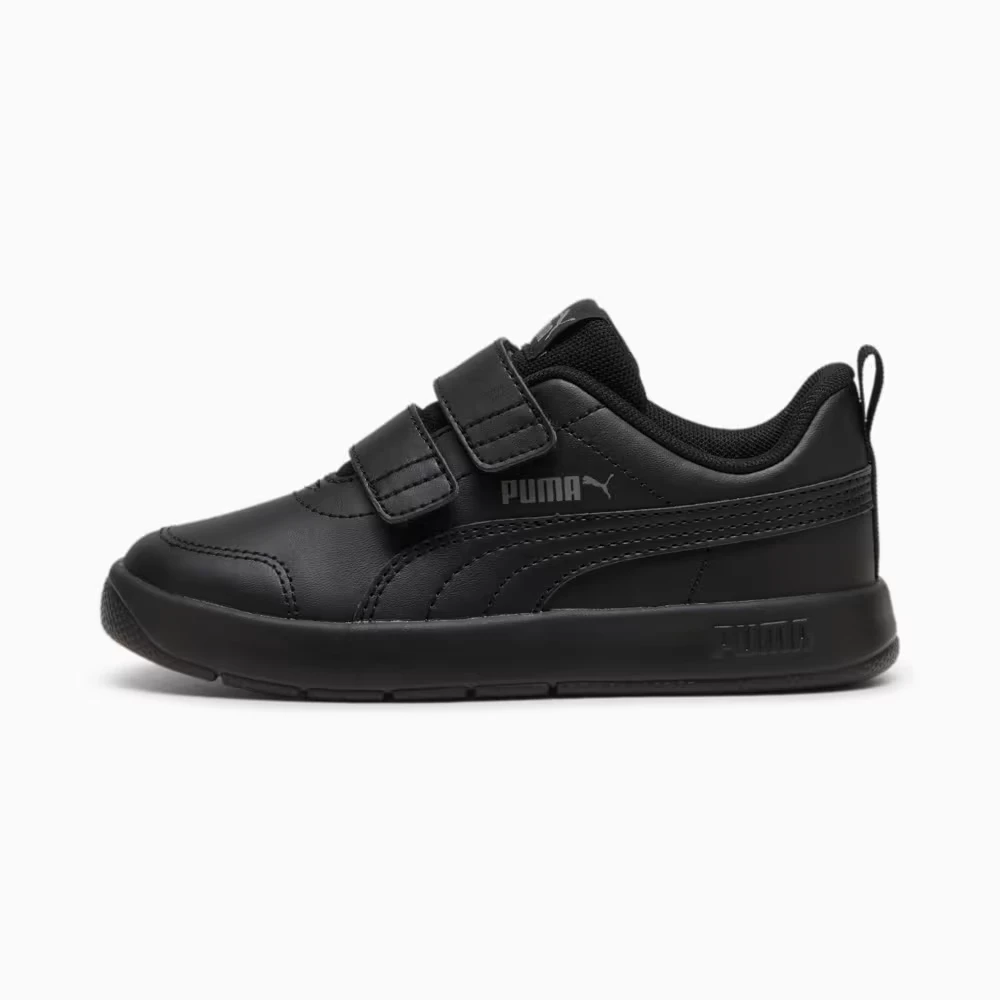 Кеди дитячі Courtflex V3 39764201 Puma 9,5 (27,5) Чорний — фото 1