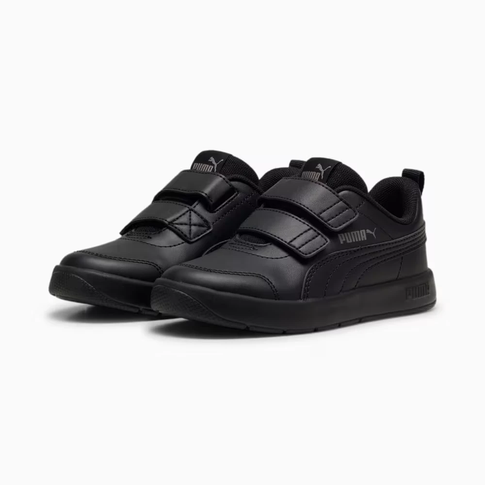 Кеди дитячі Courtflex V3 39764201 Puma 9,5 (27,5) Чорний — фото 4