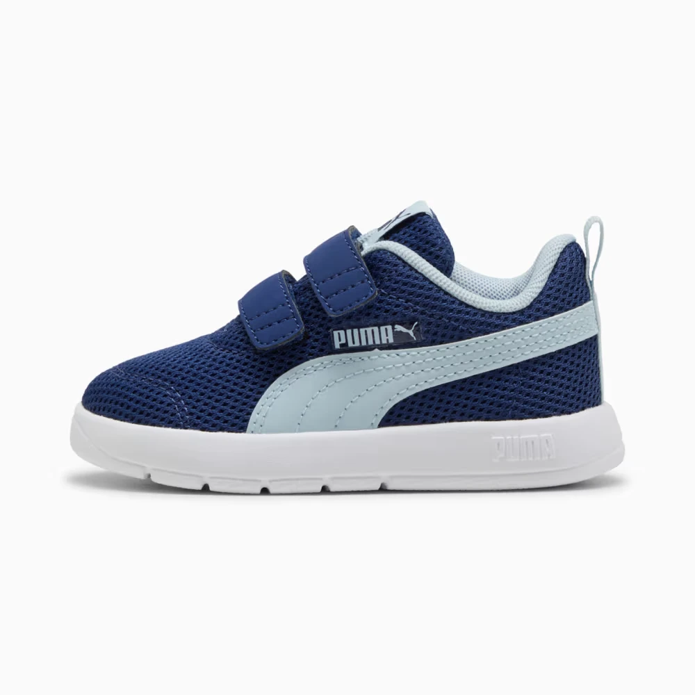 Кросівки дитячі Courtflex V3 Mesh Inf 39808619 Puma 4,5 (21) Синій — фото 1