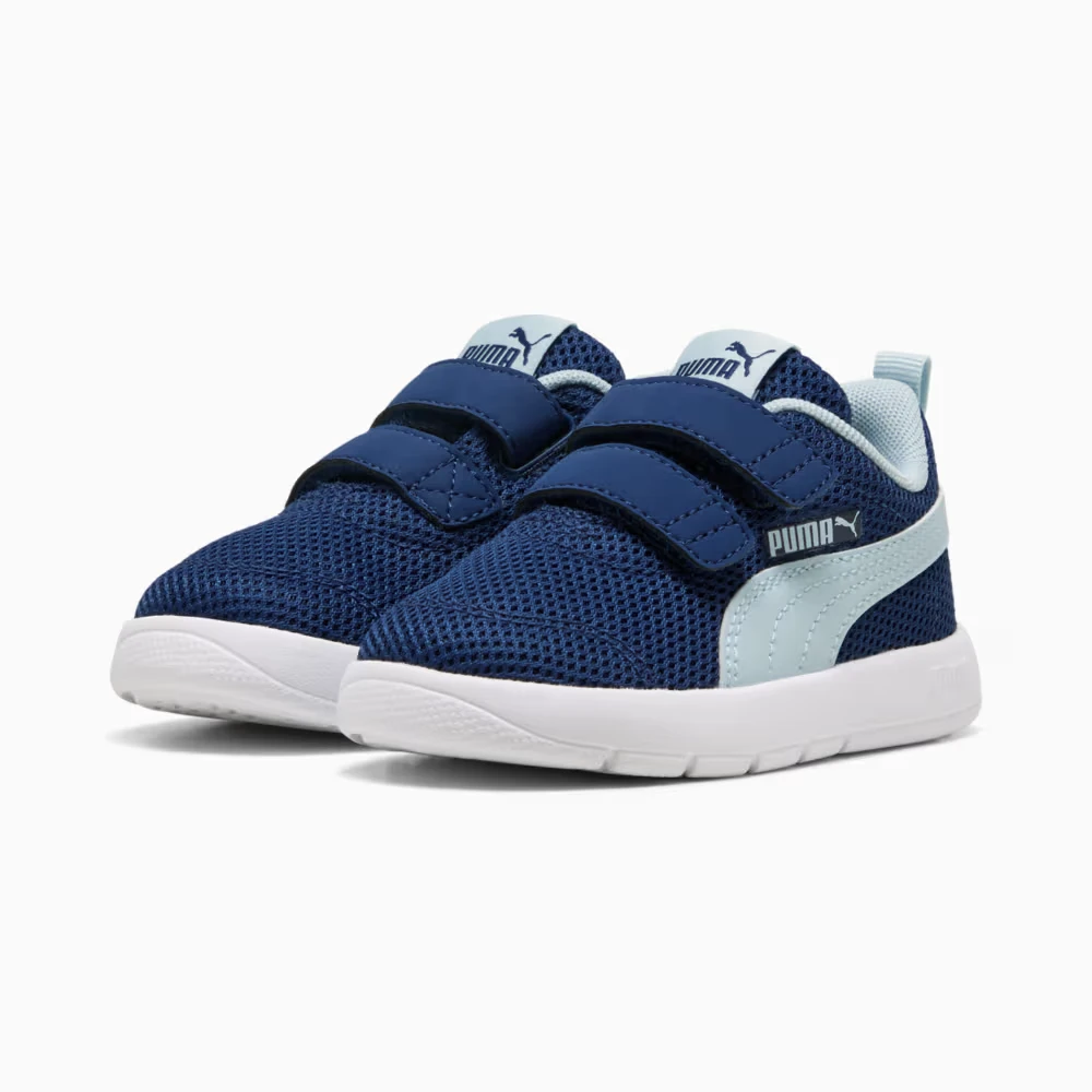 Кросівки дитячі Courtflex V3 Mesh Inf 39808619 Puma 4,5 (21) Синій — фото 4