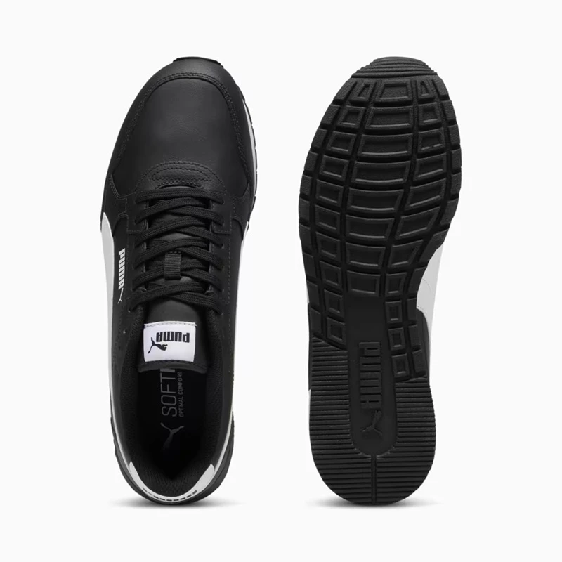 Кросівки UNI ST Runner v4 Leather 39906801 Puma 7 (40,5) Чорний — фото 6