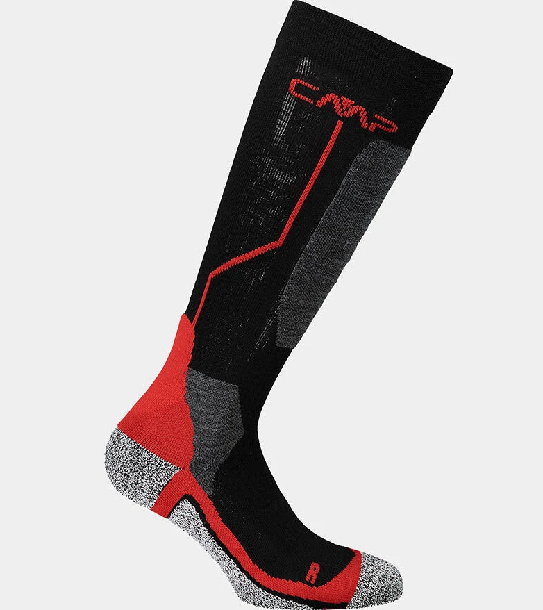 Шкарпетки (лижі) Unisex SKI SOCK WOOL 3I49377-24BE CMP 36/38 Чорний — фото 1