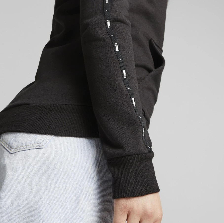 Худі ESS TAPE Full-Zip Hoodie 67599701 Puma XS Чорний — фото 5