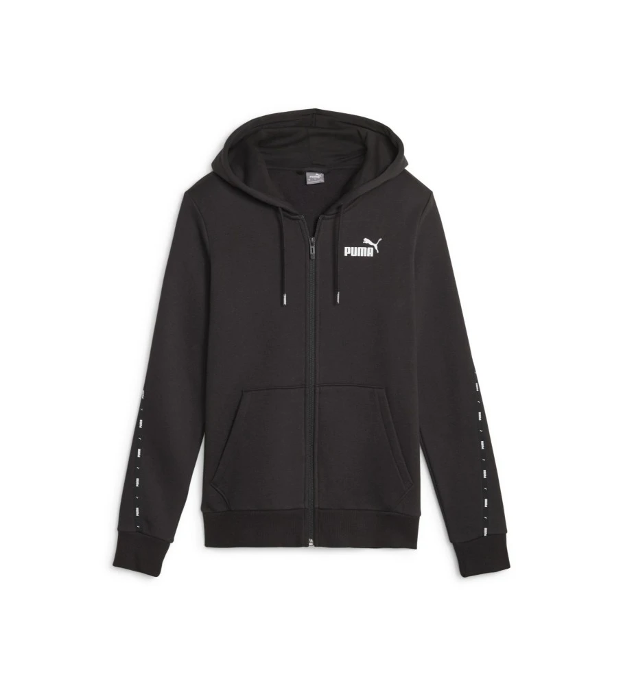 Худі ESS TAPE Full-Zip Hoodie 67599701 Puma XS Чорний — фото 6
