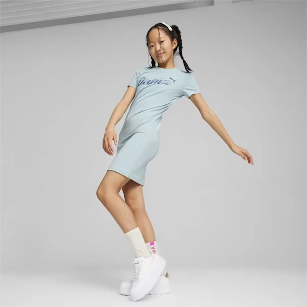 Підліткова сукня ESS+ BLOSSOM Dress 67985522 Puma 128 Блакитний — фото 5