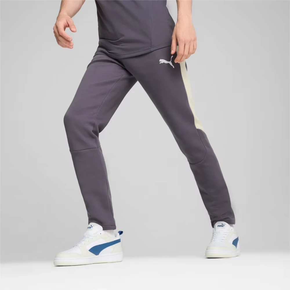 Спортивні штани EVOSTRIPE Pants 68170269 Puma S Темно-сірий — фото 1