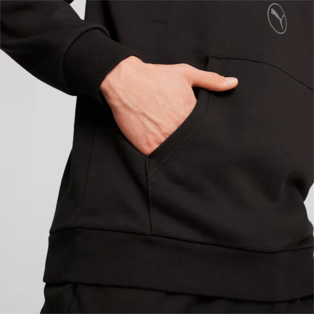 Світшот PUMA POWER Graphic Hoodie 68174101 Puma XS Чорний — фото 6