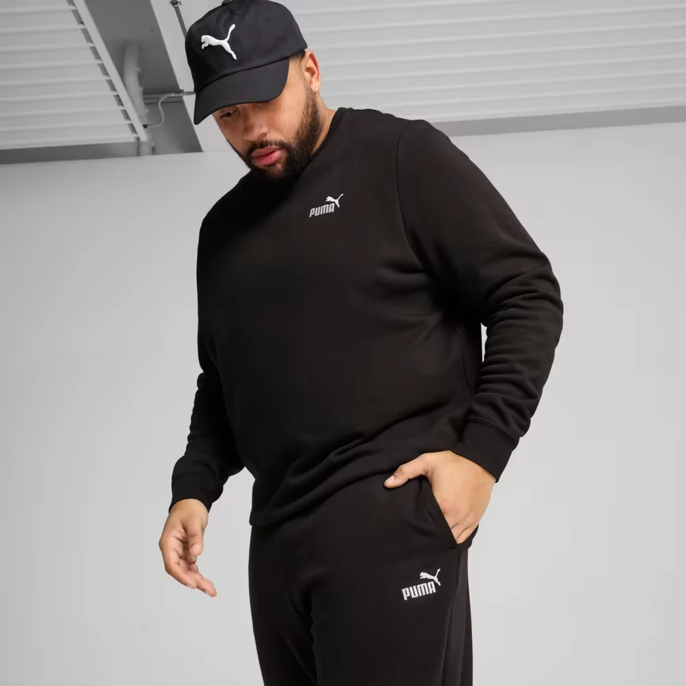 Спортивні штани ESS No. 1 Logo Sweatpants 68260601 Puma M Чорний — фото 6
