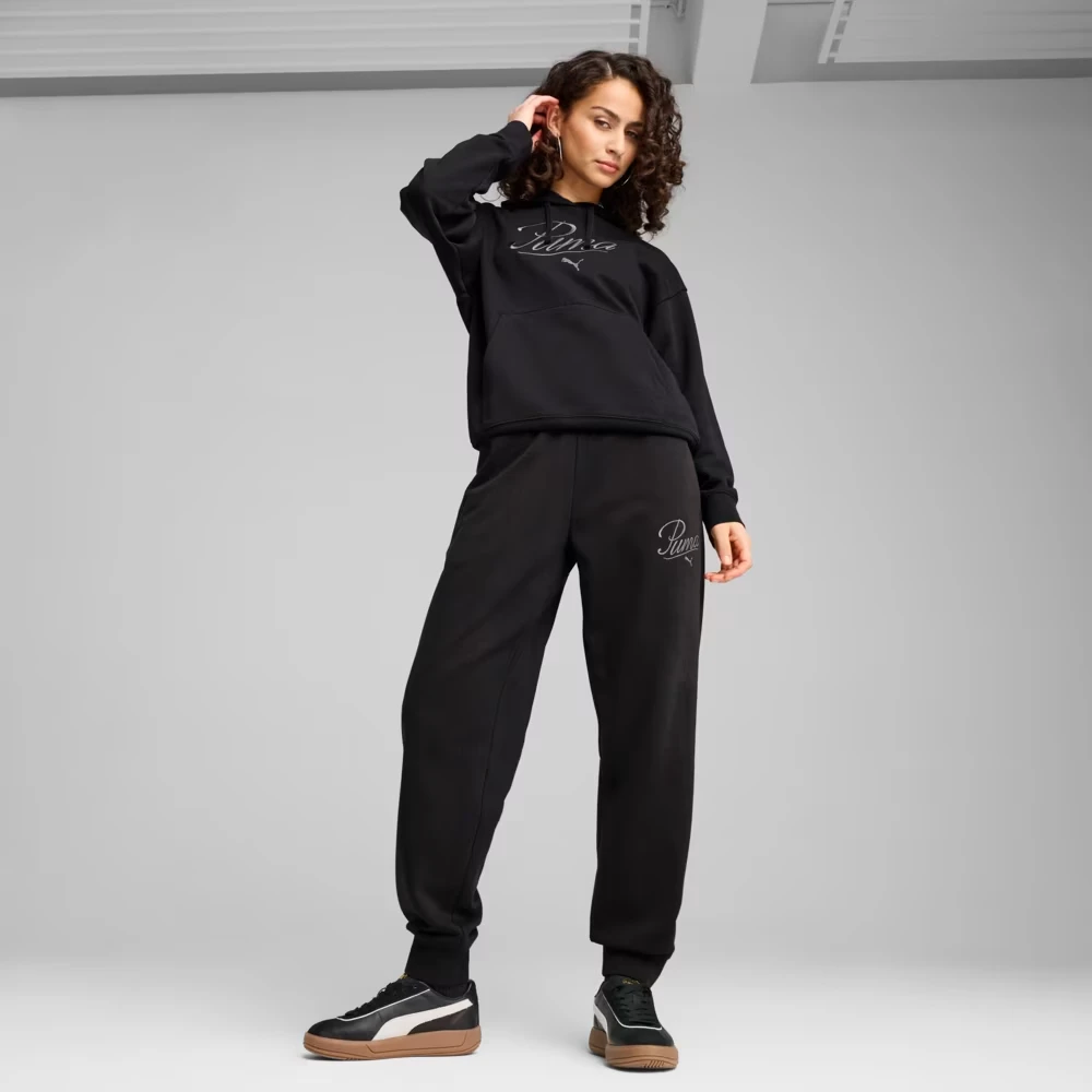 Спортивні штани SCRIPT Comfort Sweatpants 68498501 Puma XL Чорний — фото 5