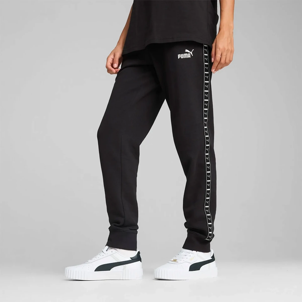 Спортивні штани TAPE Sweatpants 68501301 Puma S Чорний — фото 1
